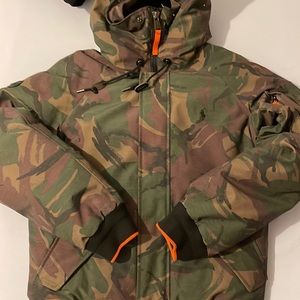 *POLO* Ralph Lauren Camo Print Bomber Jacket